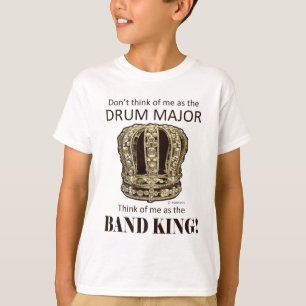 T-shirt Commandant de tambour King
