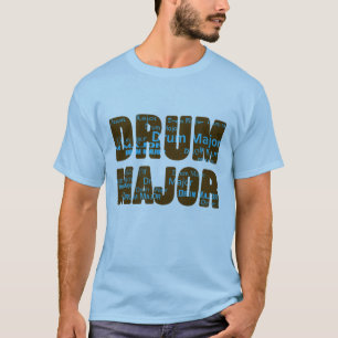 T-shirt Commandant de tambour police