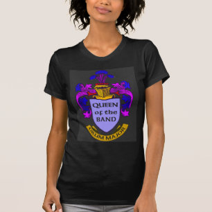 T-shirt Commandant de tambour : Reine de la bande