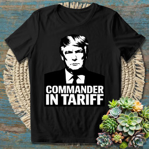 T-shirt Commandant En Matière De Tarification - Jeu Politi