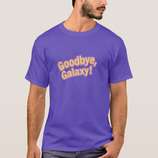 T-shirt Commandant Keen Goodbye Galaxy Shirt des hommes