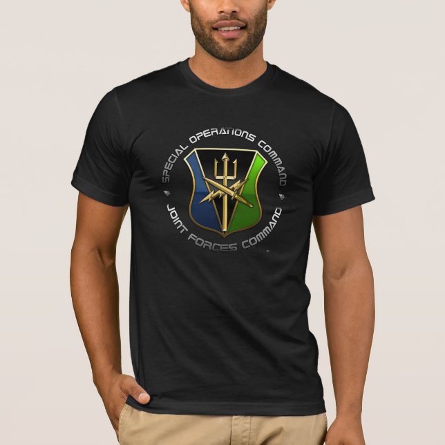 T-shirt Commande commune DUI de forces de SOC (Devant)