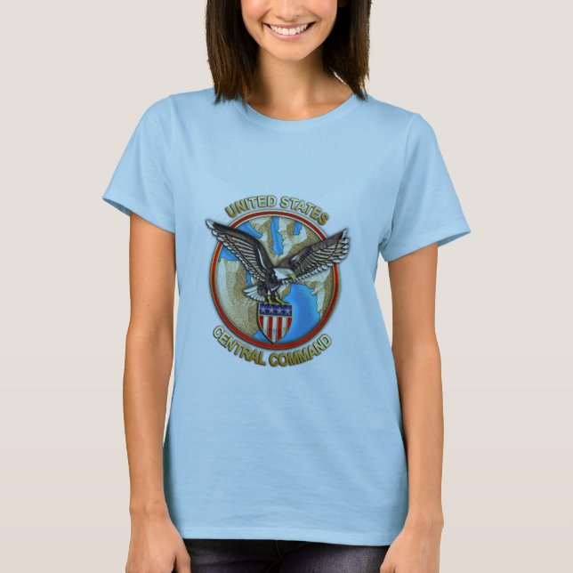 T-shirt Commande de central des Etats-Unis (Devant)