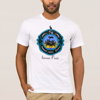 T-shirt Commande de coucher du soleil
