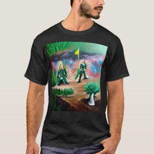 T-shirt Commande galactique de la forêt d'Imaginaires Asht