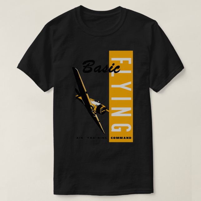 T-shirt Commandement de l'entraînement aérien de base de l (Design devant)