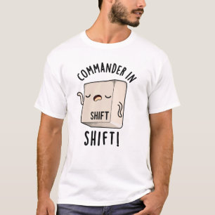 T-shirt Commander En Chemise Drôle Clavier Pun