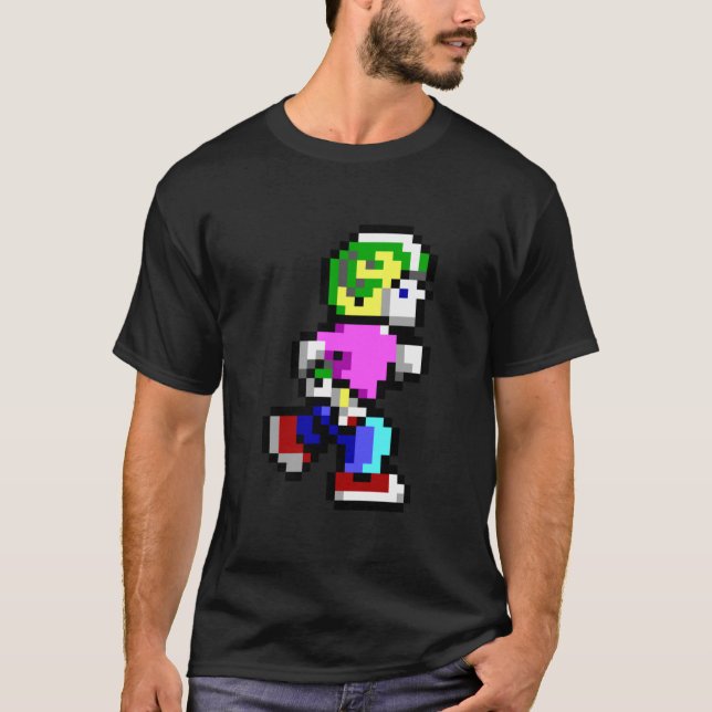 T-shirt Commander Keen Pixel Style - Retro DOS jeu fan sit (Devant)
