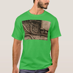 T-shirt Commandes centrales à vapeur Locomotive NY