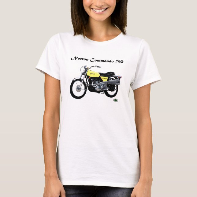 T-shirt Commando 750 de Norton (Devant)