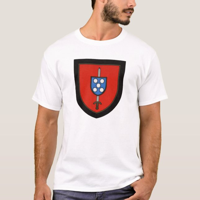T-shirt Commandos portugais d'armée (Devant)