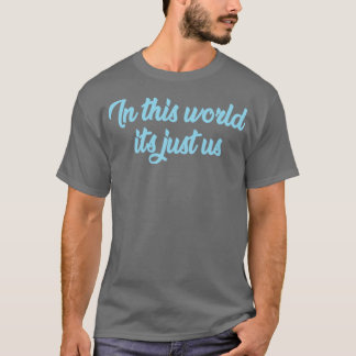 T-shirt Comme bleu
