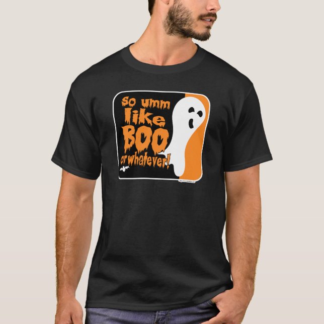 T-shirt Comme Boo Ou Tout Ghost D'Halloween Drôle (Devant)