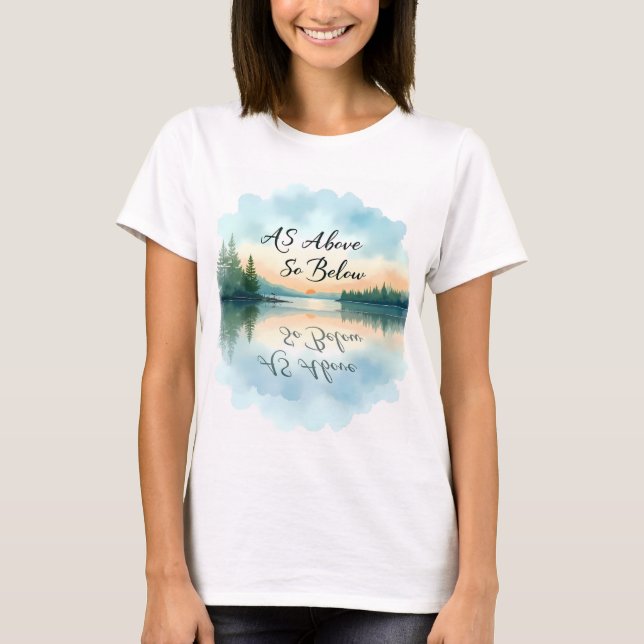 T-shirt Comme Ci-Dessus (Devant)