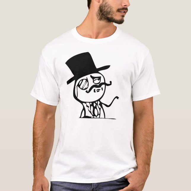 T-shirt Comme monsieur (Devant)
