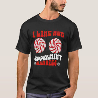 T-shirt Comme Ses Bonbons À La Menthe Comme Sa Canne De Bo