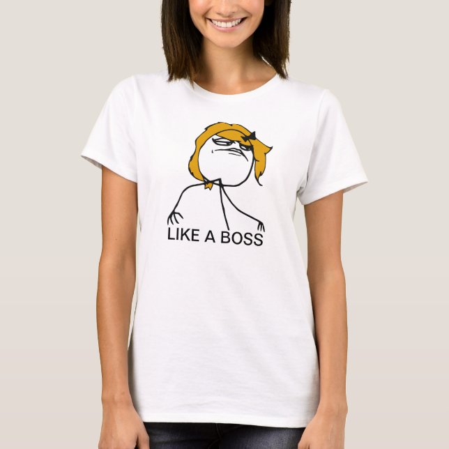 T-shirt Comme un patron (Devant)
