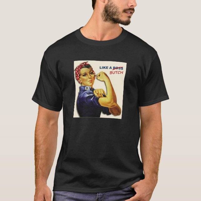 T-shirt Comme un virago (Devant)