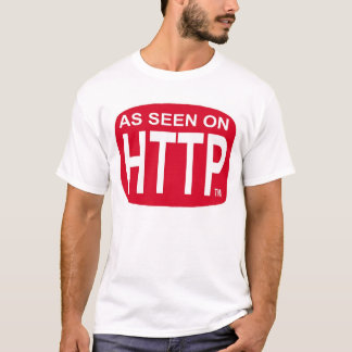 T-shirt Comme vu sur le HTTP