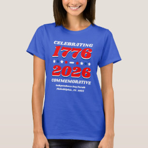 T-shirt commémoratif 1776–2026