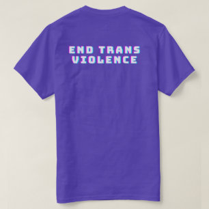 T-shirt commémoratif contre la violence trans