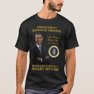 T-shirt commémoratif de jour d'inauguration