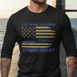 T-shirt commémoratif du 250e anniversaire de la ma