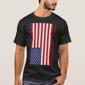 T-shirt commémoration jour honneur et souvenir de l'amériq