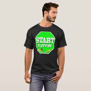T-shirt Commencez Flippin
