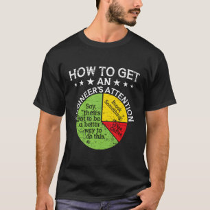T-shirt Comment attirer l'attention des ingénieurs Ingénie