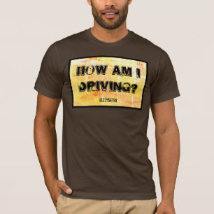 T-shirt Comment conduis-je ?