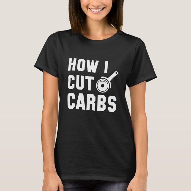 T-shirt Comment couper les cartons (Devant)