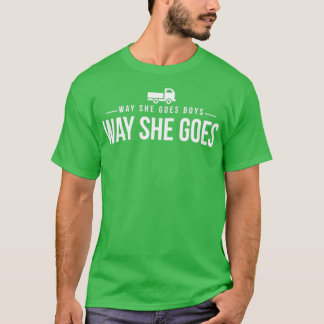 T-shirt Comment elle va garçons elle va V4