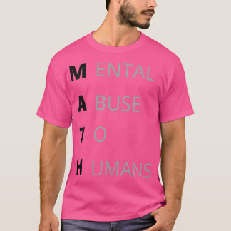 T-shirt Comment faire Math Funny 1