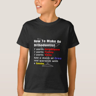 T-shirt Comment faire un orthodontiste