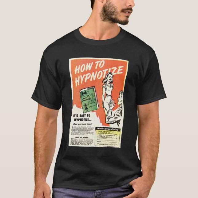 T-SHIRT COMMENT HYPNOTISER L'ESSENTIEL (Devant)