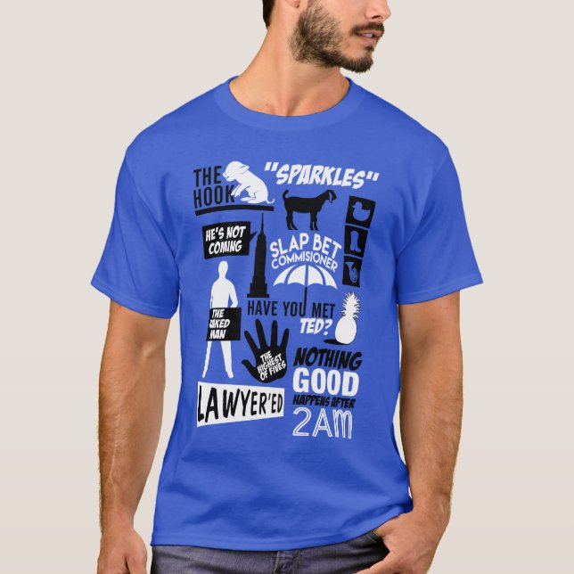 T-shirt comment j'ai rencontré votre cadeau mère (Devant)