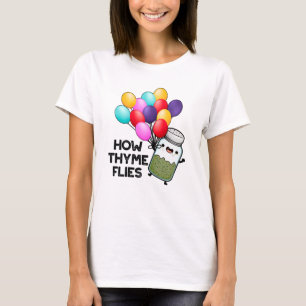 T-shirt Comment le thym vole amusant pilon d'herbe