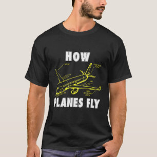 T-shirt Comment Les Avions Volent Aviation Rc Avion Aérosp