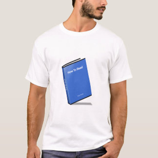 T-shirt Comment lire la chemise