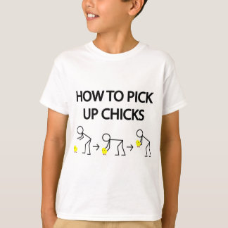 T-shirt Comment prendre des poussins