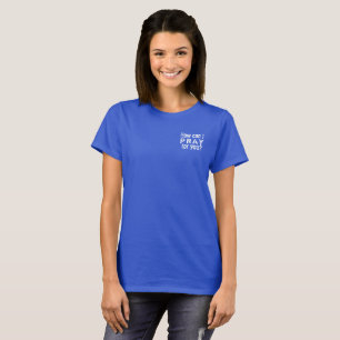 T-shirt Comment Puis-Je Prier Pour Vous Prier Christian Mo