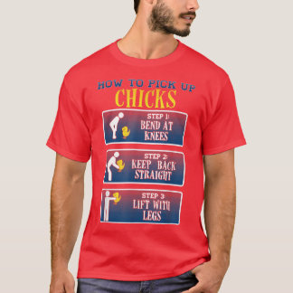 T-shirt Comment ramasser les poupons Drôle Aiguille de pou