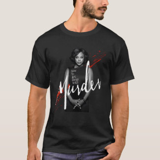 T-shirt Comment S'Éloigner Avec Annalise Avec Du Sang