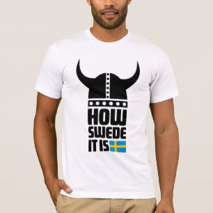 T-shirt Comment Suédois il est T adapté par habillement