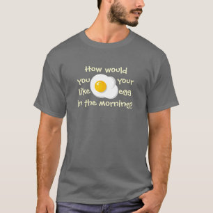 T-shirt Comment vous aiment votre oeuf ?