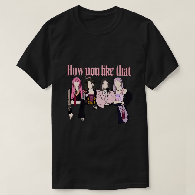 T-shirt Comment Vous Aimez Ce Kpop Rose Hanbok Classic T (Design devant)