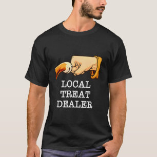 T-shirt Commerçant local de friandises pour chats pour fem