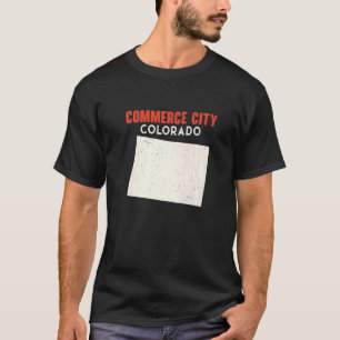 T-shirt Commerce City Colorado USA State America Travel Co