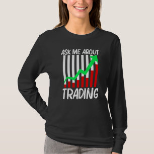 T-shirt Commerce cool Pour Hommes Femmes Stock Marché Tr